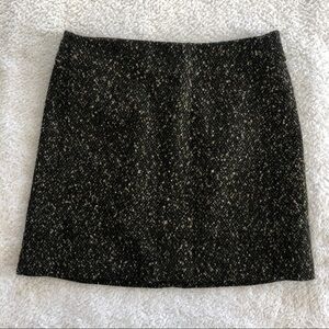 Dalia Collection Tweed Skirt